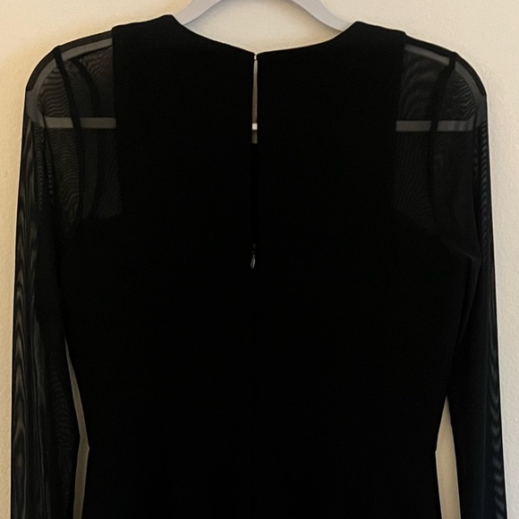 BCBGENERATION | SHEER LONGSLEEVE ROMPER - Picture 3 of 8